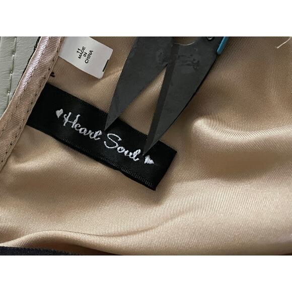 Y2K Heart Soul Mesh Velvet Overlay Gold Skirt with Sash Medium - Picture 8 of 11